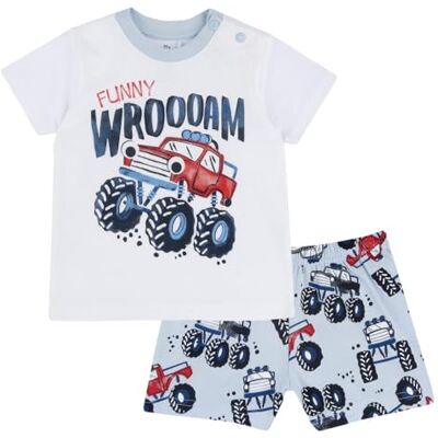 Chicco , Kurzer Pyjama aus Leichter Baumwolle, Kinderpyjama, Designed in Italy Chicco , Kurzer Pyjama aus Leichter Baumwolle, Kinderpyjama, Designed in Italy