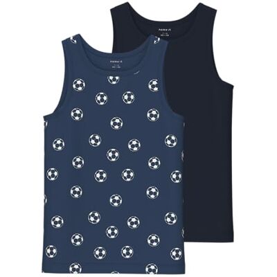 NAME IT NKMTANK TOP 2P Dark Denim Football NOOS NAME IT NKMTANK TOP 2P Dark Denim Football NOOS