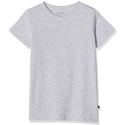MINYMO Mädchen 2er Pack T-shirt für Mädchen T Shirt, Mehrfarbig (Rosa/Grau 568), 128 EU MINYMO Mädchen 2er Pack T-shirt für Mädchen T Shirt, Mehrfarbig (Rosa/Grau 568), 128 EU