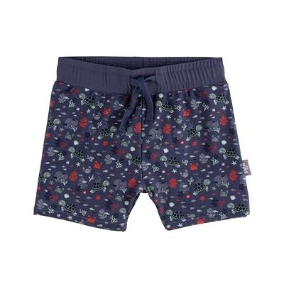 Sterntaler Badeshorts Unterwasser – UV-Schutz 50+ Schwimmshorts Jungen – Baby Badehose mit Meeresprint & Windeleinsatz bis Größe 86/92 Bademode für Strand und Schwimmbad – blau, Größe 80 Sterntaler Badeshorts Unterwasser – UV-Schutz 50+ Schwimmshorts Jungen – Baby Badehose mit Meeresprint & Windeleinsatz bis Größe 86/92 Bademode für Strand und Schwimmbad – blau, Größe 80