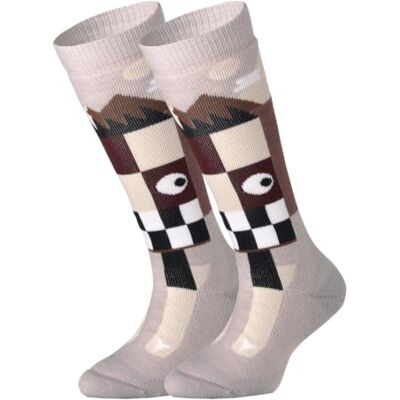 Atomic Junior Ski-Socken in Grey Größe 31-34 Warme Kinder-Skisocken mit Polsterung für Mädchen & Jungen Kniestrümpfe mit nahtloser Zehenbox Thermosocken aus Merinowolle, Polyester & Nylon Atomic Junior Ski-Socken in Grey Größe 31-34 Warme Kinder-Skisocken mit Polsterung für Mädchen & Jungen Kniestrümpfe mit nahtloser Zehenbox Thermosocken aus Merinowolle, Polyester & Nylon
