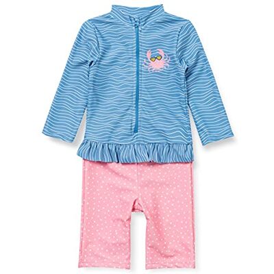 Playshoes UV-Schutz Einteiler Unisex Kinder Badeanzug Schwimmanzug Badebekleidung, Krebs Langarm, 86/92 Playshoes UV-Schutz Einteiler Unisex Kinder Badeanzug Schwimmanzug Badebekleidung, Krebs Langarm, 86/92