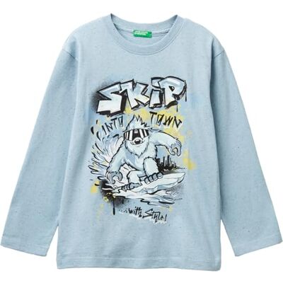United Jungen M/L 3u5yc10r6 T-Shirt, blau, 130 cm United Jungen M/L 3u5yc10r6 T-Shirt, blau, 130 cm