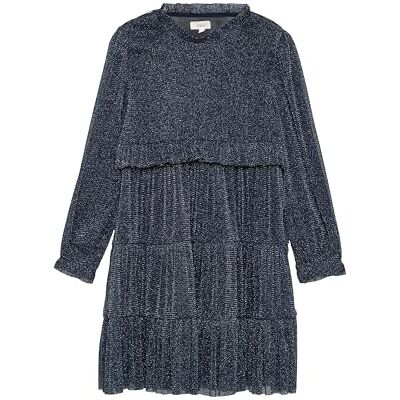 s.Oliver Junior Mesh-Kleid mit Glitzergarn s.Oliver Junior Mesh-Kleid mit Glitzergarn