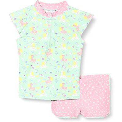 Playshoes zweiteilig Schwimmshirt Badeshorts Badebekleidung Unisex Kinder,Einhorn,74-80 Playshoes zweiteilig Schwimmshirt Badeshorts Badebekleidung Unisex Kinder,Einhorn,74-80