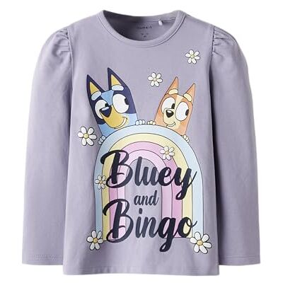 NAME IT Girl Oberteil mit Langen Ärmeln Bluey NAME IT Girl Oberteil mit Langen Ärmeln Bluey