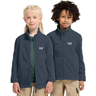 Jack Wolfskin Kids Mädchen Jungen Fleecejacke mit Reißverschluss Taunus 100 Full Zip 3 in 1 System leicht vielseitig kombinierbar für Alltag und Outdoor Jack Wolfskin Kids Mädchen Jungen Fleecejacke mit Reißverschluss Taunus 100 Full Zip 3 in 1 System leicht vielseitig kombinierbar für Alltag und Outdoor