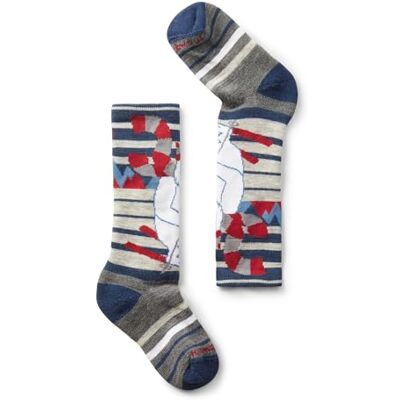 Smartwool Kinder Ski Light Cushion OTC Socken, Alpine Blue, 26-28 Smartwool Kinder Ski Light Cushion OTC Socken, Alpine Blue, 26-28