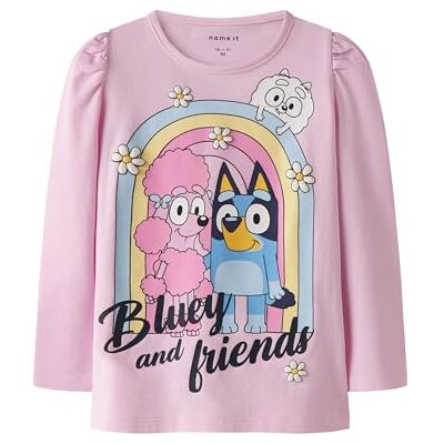 NAME IT Girl Oberteil mit Langen Ärmeln Bluey NAME IT Girl Oberteil mit Langen Ärmeln Bluey