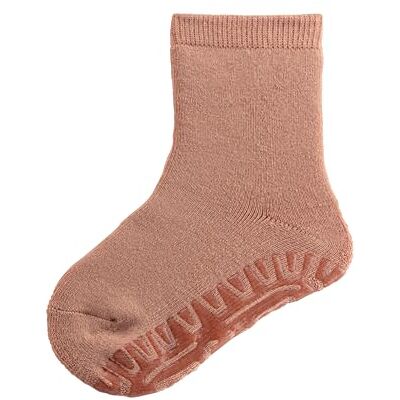Sterntaler Fli Fli SOFT uni Unisex Fliesen Flitzer einfarbig warme Stoppersocken Baby mit Innenfrottee elastische Baby und Kinder Strümpfe mit Anti-Rutsch-Sohle, lichtbraun, Größe 18 Sterntaler Fli Fli SOFT uni Unisex Fliesen Flitzer einfarbig warme Stoppersocken Baby mit Innenfrottee elastische Baby und Kinder Strümpfe mit Anti-Rutsch-Sohle, lichtbraun, Größe 18