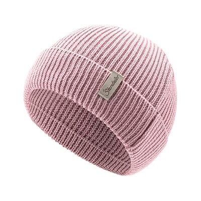 Sterntaler Strickmütze Umschlag Mädchen Babymütze aus Baumwollmischgewebe weiche Kindermütze mit Umschlag für Babys und Kleinkinder Rosenholz, Größe 41 Sterntaler Strickmütze Umschlag Mädchen Babymütze aus Baumwollmischgewebe weiche Kindermütze mit Umschlag für Babys und Kleinkinder Rosenholz, Größe 41