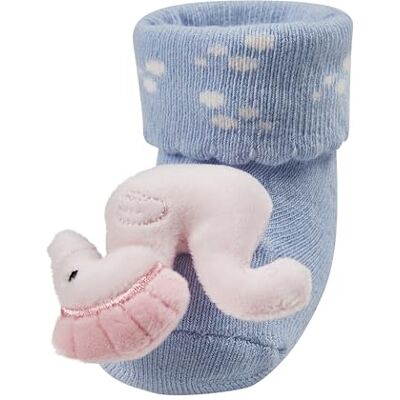 Sterntaler Baby Rasselsocken Seepferdchen – Baby-Socken mit Umschlag, Innenfrottee, Seepferdchen-Figur und integrierter Rassel, Hellblau, Größe 16 Sterntaler Baby Rasselsocken Seepferdchen – Baby-Socken mit Umschlag, Innenfrottee, Seepferdchen-Figur und integrierter Rassel, Hellblau, Größe 16