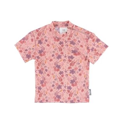 Sterntaler Badeshirt Kurzarm Corale Print – UV-Schutz 50+ Schwimmshirt mit Stehkragen – Mädchen UV Shirt mit Reißverschluss in der Schulternaht – Baby Badebekleidung, Bademode, zartrosa, Größe 80 Sterntaler Badeshirt Kurzarm Corale Print – UV-Schutz 50+ Schwimmshirt mit Stehkragen – Mädchen UV Shirt mit Reißverschluss in der Schulternaht – Baby Badebekleidung, Bademode, zartrosa, Größe 80
