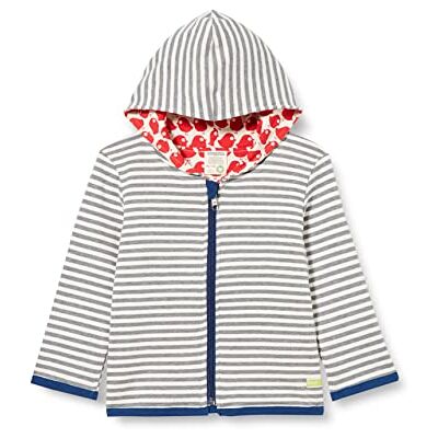 loud + proud Unisex Kinder Ringel, Gots Zertifiziert Wendejacke, Grau, 110-116 EU loud + proud Unisex Kinder Ringel, Gots Zertifiziert Wendejacke, Grau, 110-116 EU