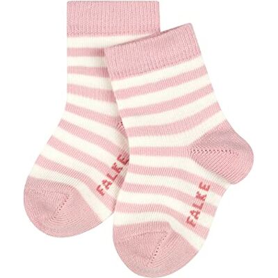 FALKE Unisex Baby Socken Stripe B So Baumwolle gemustert 1 Paar, Rosa Thulit 8663, 62-68 FALKE Unisex Baby Socken Stripe B So Baumwolle gemustert 1 Paar, Rosa Thulit 8663, 62-68
