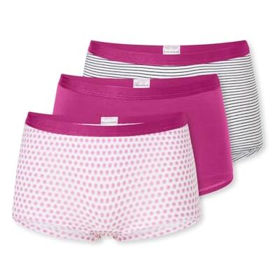 Schiesser Mädchen 3 Pack Unterwäsche Shorts weiches Bündchen 95/5 Organic Bio Baumwolle Größe 140 bis 201 Schiesser Mädchen 3 Pack Unterwäsche Shorts weiches Bündchen 95/5 Organic Bio Baumwolle Größe 140 bis 201