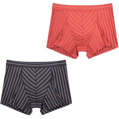 CARER Healthcare Incontinence Pregnancy Carer 2er Pack Jungen Inkontinenz Pants Boxershorts 70 ml – Diskrete Unterwäsche aus Modal, Wiederverwendbar und Waschbar mit Auslaufschutz, Ideal für Schule und Alltag Streifen 122-128 CARER Healthcare Incontinence Pregnancy Carer 2er Pack Jungen Inkontinenz Pants Boxershorts 70 ml – Diskrete Unterwäsche aus Modal, Wiederverwendbar und Waschbar mit Auslaufschutz, Ideal für Schule und Alltag Streifen 122-128
