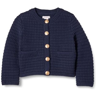 Amazon Essentials Mädchen Strickjacke, Marineblau, 3 Jahre Amazon Essentials Mädchen Strickjacke, Marineblau, 3 Jahre
