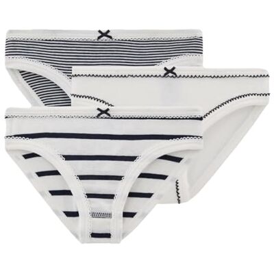 Petit Bateau Mädchen A0AA2 Höschen, Variante 1, 3 Jahre (3er Pack) Petit Bateau Mädchen A0AA2 Höschen, Variante 1, 3 Jahre (3er Pack)