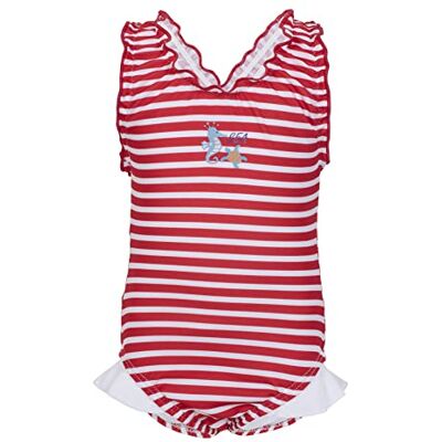 Fashy little stars Baby Mädchen Wiederverwendbare Badewindel Baby und Kleinkind Schwimmwindel, Rot/Weiß, 86-92 EU Fashy little stars Baby Mädchen Wiederverwendbare Badewindel Baby und Kleinkind Schwimmwindel, Rot/Weiß, 86-92 EU