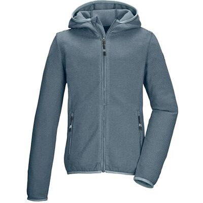 Killtec Mädchen Fleecejacke mit Kapuze KOW 245 GRLS FLC JCKT, dunkel denim, 140, 43701-000 Killtec Mädchen Fleecejacke mit Kapuze KOW 245 GRLS FLC JCKT, dunkel denim, 140, 43701-000