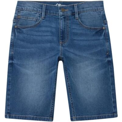 s.Oliver Junior Jungen Jeans-Bermuda – Regular Fit, Straight Leg s.Oliver Junior Jungen Jeans-Bermuda – Regular Fit, Straight Leg