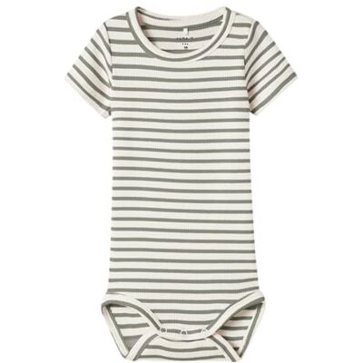 NAME IT Unisex Nbnbani Ss Body Noos, Shadow, Numeric_74 NAME IT Unisex Nbnbani Ss Body Noos, Shadow, Numeric_74