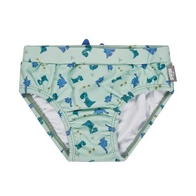 Sterntaler Badehose Dino – Baby- & Kinderschwimmhose aus Bademodenstoff mit Elasthan, Dino-Muster, Zackenbund, Kordelzug und UV-Schutz 50+ – Eisgrün, Größe 116 Sterntaler Badehose Dino – Baby- & Kinderschwimmhose aus Bademodenstoff mit Elasthan, Dino-Muster, Zackenbund, Kordelzug und UV-Schutz 50+ – Eisgrün, Größe 116
