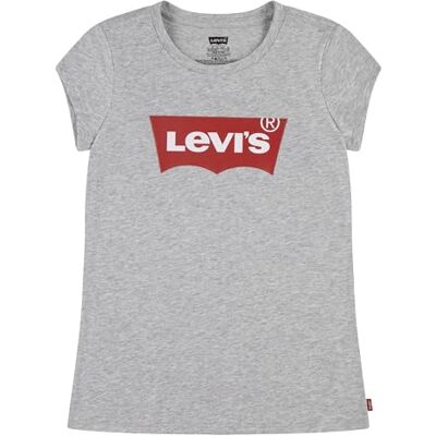 Levi's Kids ss batwing tee Mädchen Light Gray Heather 2 Jahre Levi's Kids ss batwing tee Mädchen Light Gray Heather 2 Jahre
