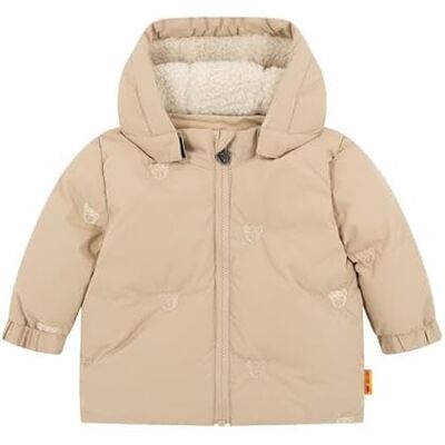 Steiff Schneejacke EU Größe 74 sesame, warme Winterjacke, ideal für Schnee & Outdoor, Skijacke für Kinder, waschmaschinenfest Steiff Schneejacke EU Größe 74 sesame, warme Winterjacke, ideal für Schnee & Outdoor, Skijacke für Kinder, waschmaschinenfest