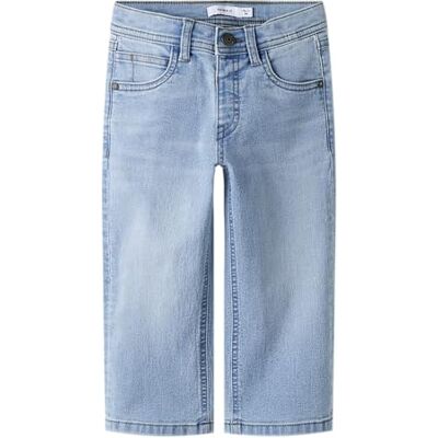 NAME IT Jungen Nmmryan Straight Jeans 1061-Dt Tb, Light Blue Denim, 98 NAME IT Jungen Nmmryan Straight Jeans 1061-Dt Tb, Light Blue Denim, 98