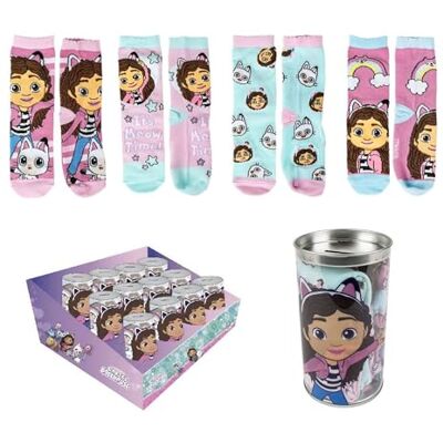 CERDÁ LIFE'S LITTLE MOMENTS Pack von 4 Kinderstrümpfen Design Gabby's Dollhouse CERDÁ LIFE'S LITTLE MOMENTS Pack von 4 Kinderstrümpfen Design Gabby's Dollhouse