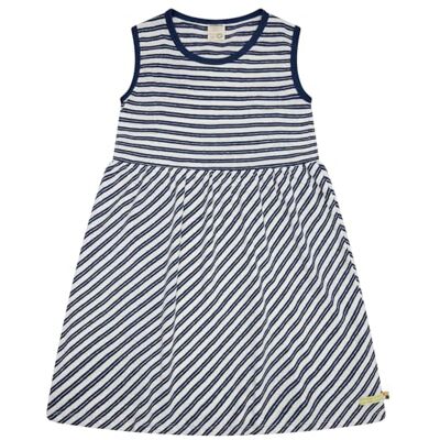 loud + proud Kleid Streifen mit Leinen, aus Bio Baumwolle, GOTS Zertifiziert loud + proud Kleid Streifen mit Leinen, aus Bio Baumwolle, GOTS Zertifiziert
