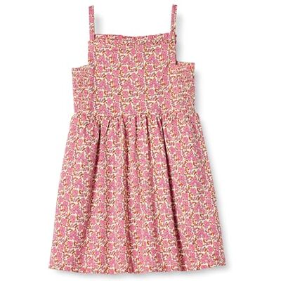 Amazon Essentials Mädchen Träger-Midikleid aus Baumwolle, Beige Intensive Rosa Posey Floral, 8 Jahre Amazon Essentials Mädchen Träger-Midikleid aus Baumwolle, Beige Intensive Rosa Posey Floral, 8 Jahre