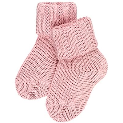 FALKE Unisex Baby Socken Flausch B So Wolle Baumwolle einfarbig 1 Paar, Rosa Thulit 8663, 74-80 FALKE Unisex Baby Socken Flausch B So Wolle Baumwolle einfarbig 1 Paar, Rosa Thulit 8663, 74-80