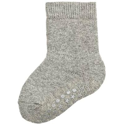 Sterntaler ABS Socken aus Wolle Kinder Stoppersocken mit Innenfutter ABS-Motiv auf Sohle Krabbelsöckchen Baby und Kinderstrümpfe, grau melange, Größe 36 Sterntaler ABS Socken aus Wolle Kinder Stoppersocken mit Innenfutter ABS-Motiv auf Sohle Krabbelsöckchen Baby und Kinderstrümpfe, grau melange, Größe 36
