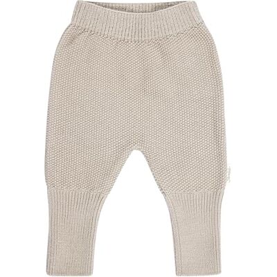 Sterntaler Strickhose aus Baumwollgarn – Unisex Strickhose mit Mitwachsbündchen – gemütliche Struktur – Sandfarben, Größe 74 Sterntaler Strickhose aus Baumwollgarn – Unisex Strickhose mit Mitwachsbündchen – gemütliche Struktur – Sandfarben, Größe 74
