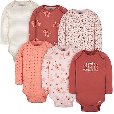 Gerber Baby-Mädchen Bodysuits (6er Pack) Gerber Baby-Mädchen Bodysuits (6er Pack)