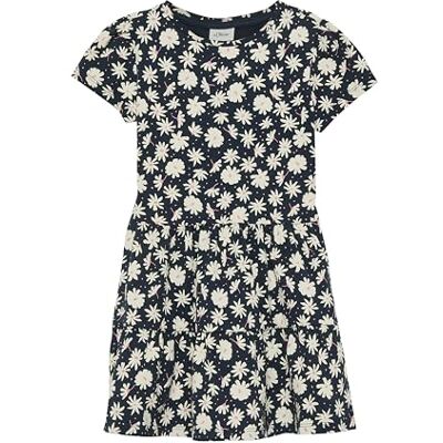 s.Oliver Junior Mädchen Kleid – Jersey, Puffärmel, All-Over-Print s.Oliver Junior Mädchen Kleid – Jersey, Puffärmel, All-Over-Print