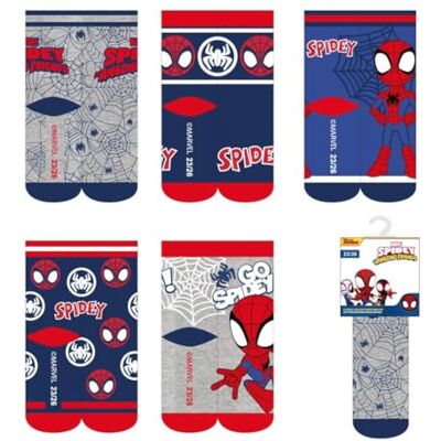 CERDÁ LIFE'S LITTLE MOMENTS Unisex Kinder Pack Calcetines Niño Diseño Cómodo Seguro Para Spidey Kindersocken, Spidey, 27-30 EU CERDÁ LIFE'S LITTLE MOMENTS Unisex Kinder Pack Calcetines Niño Diseño Cómodo Seguro Para Spidey Kindersocken, Spidey, 27-30 EU