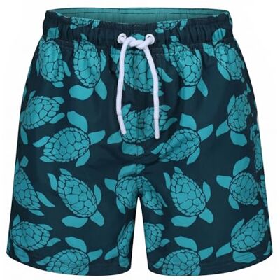 RIPT Jungen Essentials Quick Dry UV 50 Sonnenschutz Badeshorts Badehose, Navy/Turquoise, 9-10 Jahre RIPT Jungen Essentials Quick Dry UV 50 Sonnenschutz Badeshorts Badehose, Navy/Turquoise, 9-10 Jahre
