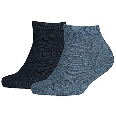 Tommy Hilfiger Unisex Kinder Sneaker Socken, Marineblau, 27-30 EU Tommy Hilfiger Unisex Kinder Sneaker Socken, Marineblau, 27-30 EU