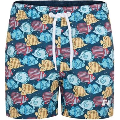 RIPT Jungen Essentials Quick Dry UV 50 Sonnenschutz Badeshorts Badehose, Blau/Gelb, 9-10 Jahre RIPT Jungen Essentials Quick Dry UV 50 Sonnenschutz Badeshorts Badehose, Blau/Gelb, 9-10 Jahre