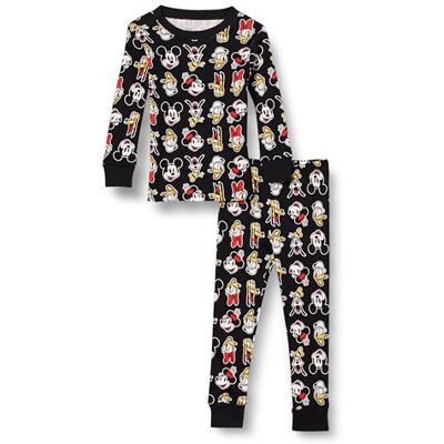 Amazon Essentials Disney Marvel Star Wars Jungen Pyjama-Nachtwäsche-Sets aus Baumwolle, eng anliegend, Mickey und Friends, 12 Amazon Essentials Disney Marvel Star Wars Jungen Pyjama-Nachtwäsche-Sets aus Baumwolle, eng anliegend, Mickey und Friends, 12