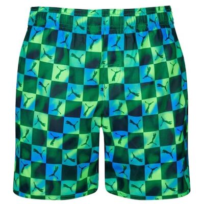Puma Swim Boys Printed CAT MID Shorts 1P Puma Swim Boys Printed CAT MID Shorts 1P