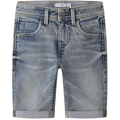 NAME IT Jungen Nkmsilas Slim DNM L Shorts 2272-Tx Noos, Vintage Medium Blue Denim, 98 cm NAME IT Jungen Nkmsilas Slim DNM L Shorts 2272-Tx Noos, Vintage Medium Blue Denim, 98 cm