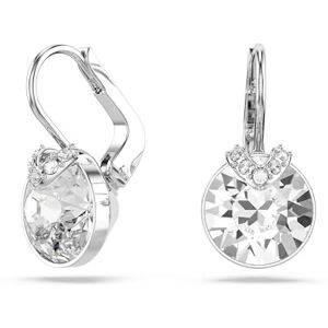 Swarovski Bella V Drop-Ohrhänger, Rundschliff, Weiß, Rhodiniert Swarovski Bella V Drop-Ohrhänger, Rundschliff, Weiß, Rhodiniert