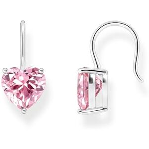 THOMAS SABO Ohrhänger mit pinkfarbenem Zirkonia-Herz 925 Sterlingsilber H2288-051-9 THOMAS SABO Ohrhänger mit pinkfarbenem Zirkonia-Herz 925 Sterlingsilber H2288-051-9