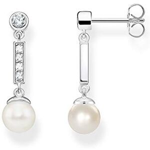 THOMAS SABO Damen Ohrringe Ohrstecker Perle 925 Sterling Silber H2092-167-14 THOMAS SABO Damen Ohrringe Ohrstecker Perle 925 Sterling Silber H2092-167-14