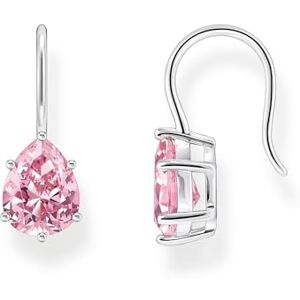 THOMAS SABO Ohrhänger mit pinkfarbenem Zirkonia-Tropfen 925 Sterlingsilber H2290-051-9 THOMAS SABO Ohrhänger mit pinkfarbenem Zirkonia-Tropfen 925 Sterlingsilber H2290-051-9